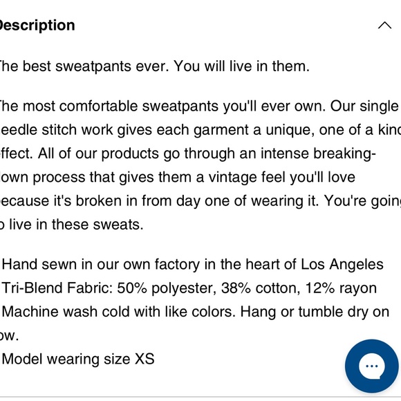 AVIATOR NATION 2 SWEATPANTS - SAND SIZE XL - Picture 5 of 6